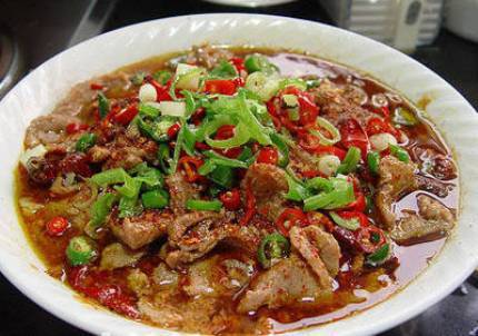 Món Bò Trụng Tứ Xuyên                                                                                                                                 