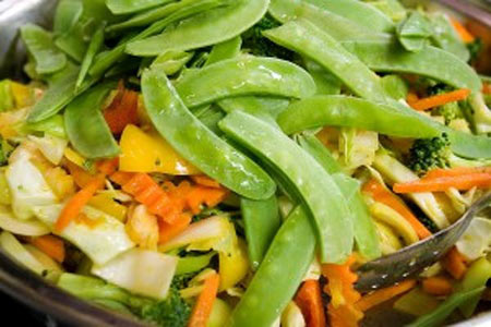 Tôm Xào Rau Cải                                                                                                                                       