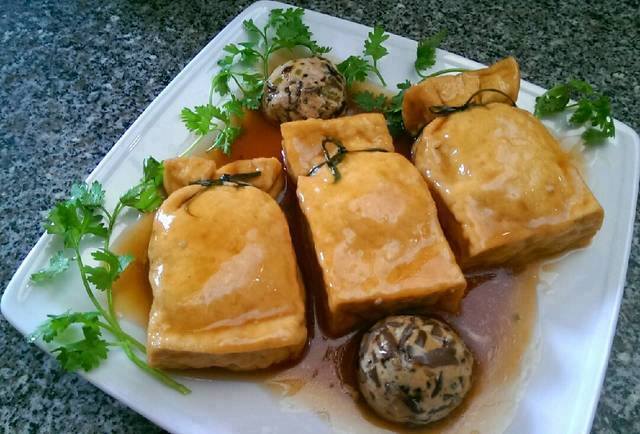 Đậu Hủ Nhồi Chay.                                                                                                                                     