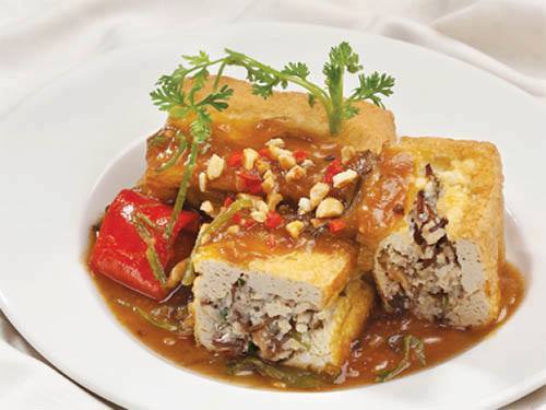 Đậu Hủ Nhồi Sốt Me                                                                                                                                    