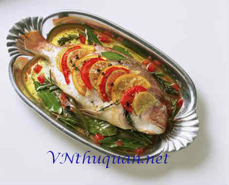 Cá Daurade Nướng (Tỉnh Normande)                                                                                                                      