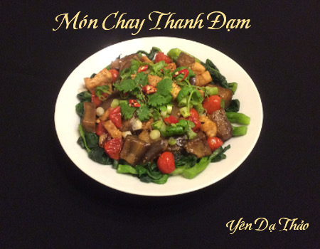 Món Chay Thanh Đạm                                                                                                                                    