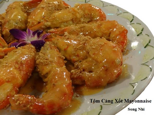 Tôm Càng Xốt Mayonnaise                                                                                                                             