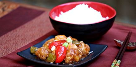 Thịt Heo Sốt Chua Ngọt                                                                                                                                
