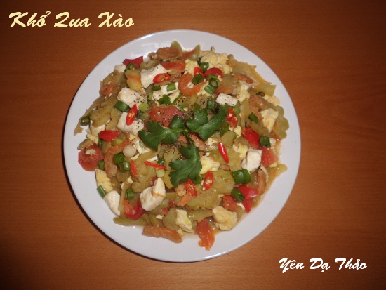 Khổ Qua Xào                                                                                                                                           