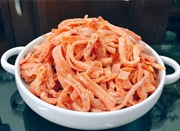 Bí Quyết Làm Mứt Cà Rốt                                                                                                                               