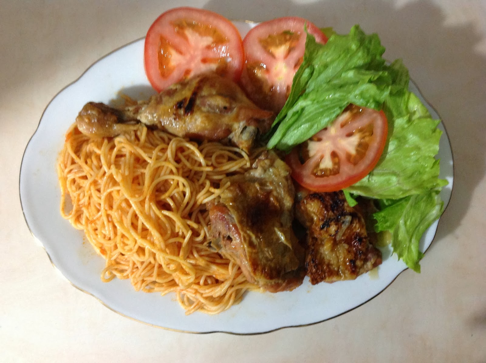 Spaghetti - Gà Rô-Ti                                                                                                                                  