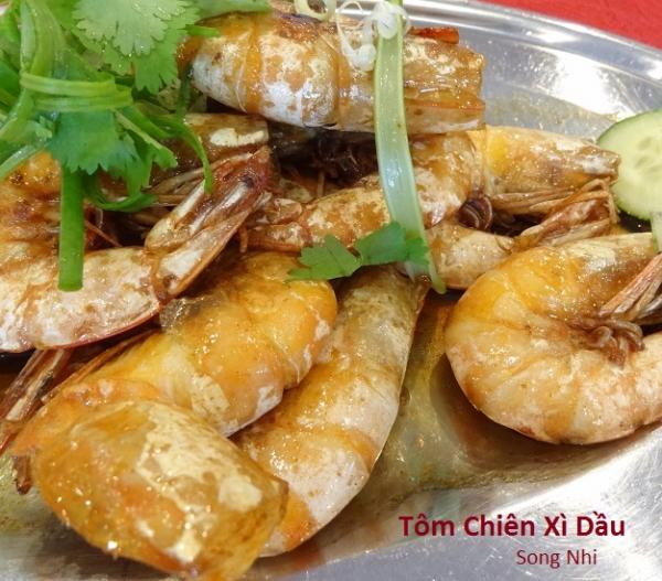 Tôm Chiên Xì Dầu                                                                                                                                      