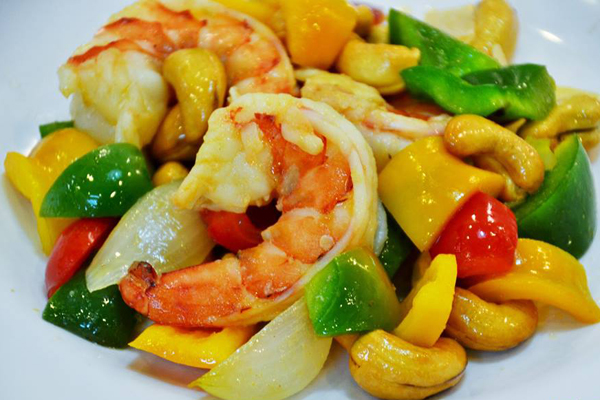 Tôm Xào Hạt Điều                                                                                                                                      