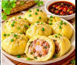 Bánh Khoai Tây Nhân Tôm Thịt                                                                                                                          