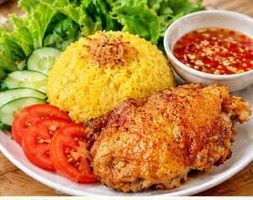 Cơm Gà Chiên Da Giòn                                                                                                                                  