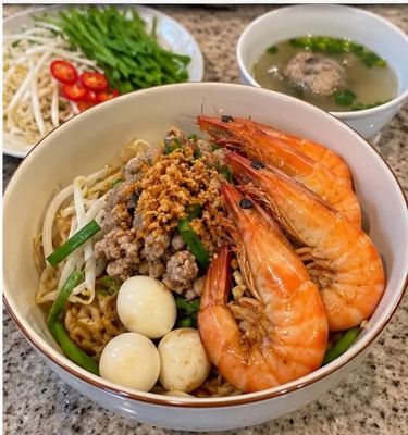 Hủ Tiếu Khô                                                                                                                                           