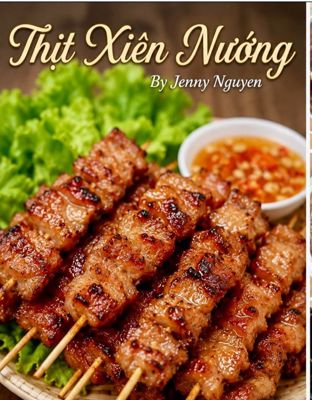 Thịt Xiên Que Nướng Lò Chiên Không Dầu                                                                                                                