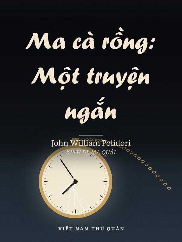 Ma cà rồng: Một truyện ngắn