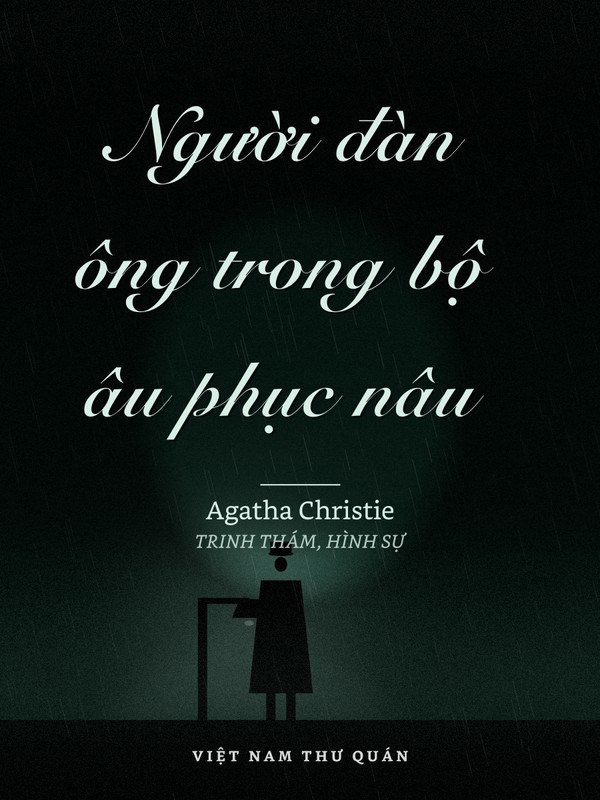 Người đàn ông trong bộ âu phục nâu