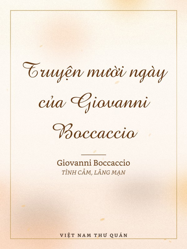 Truyện mười ngày của Giovanni Boccaccio