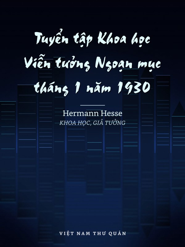 Tuyển tập Khoa học Viễn tưởng Ngoạn mục tháng 1 năm 1930