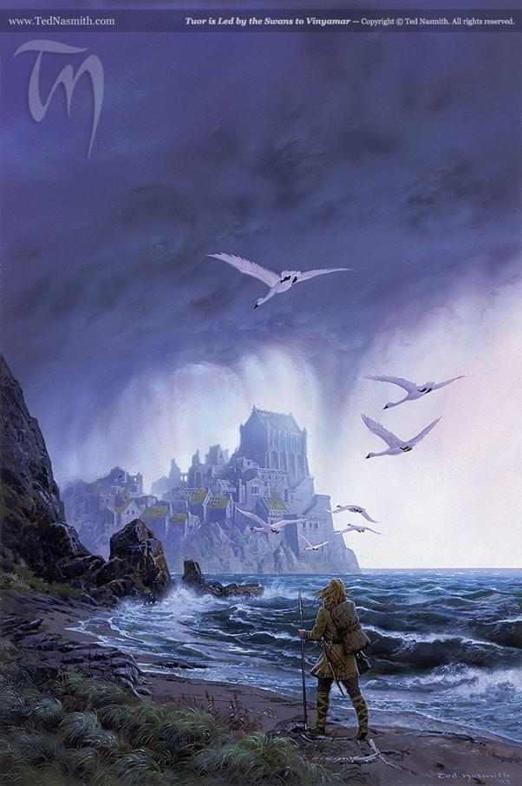http://tednasmith.mymiddleearth.com/files/2012/07/TN-Tuor_is_Led_by_the_Swans_to_Vinyamar.jpg