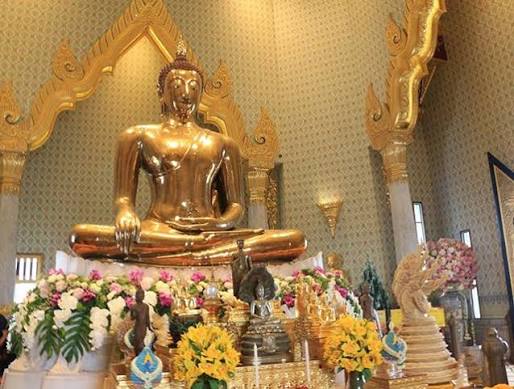 Tham quan Wat Traimit Bangkok, nơi lưu giữ linh hồn của cốt Phật bằng v&agrave;ng khối