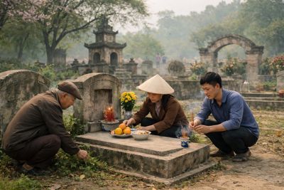 Viếng Mộ Ông Bà Với Hồi Ức