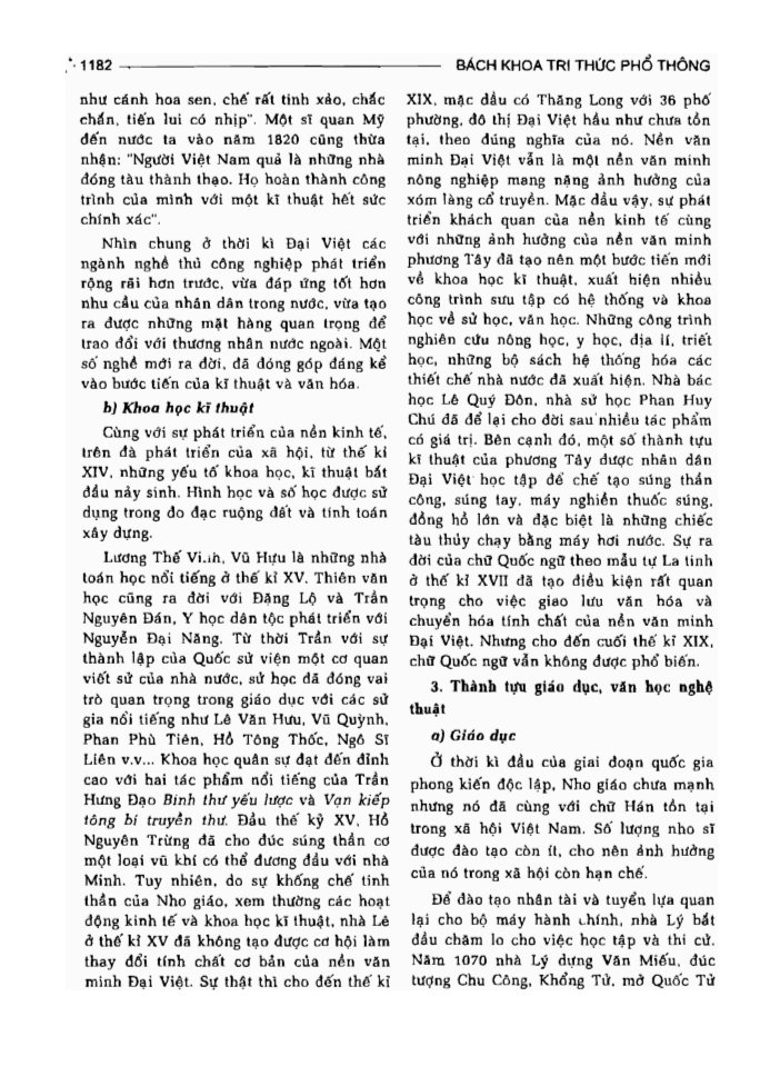 BÁCH KHOA TRI THỨC PHỔ THÔNG