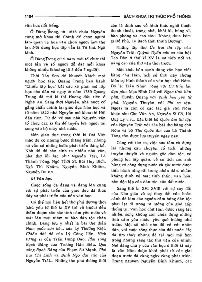 BÁCH KHOA TRI THỨC PHỔ THÔNG