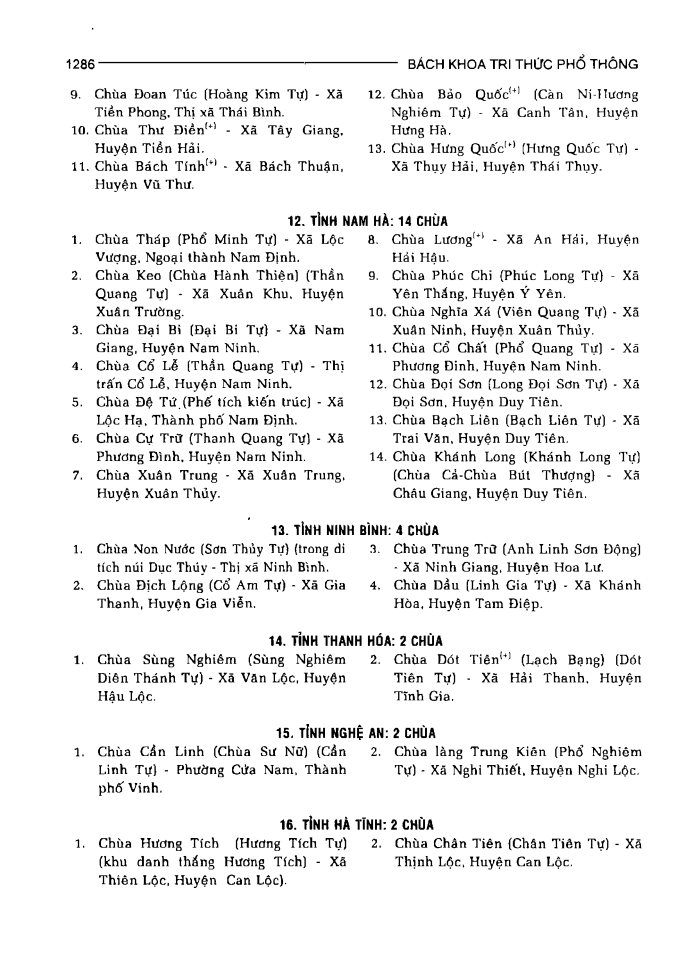 BÁCH KHOA TRI THỨC PHỔ THÔNG