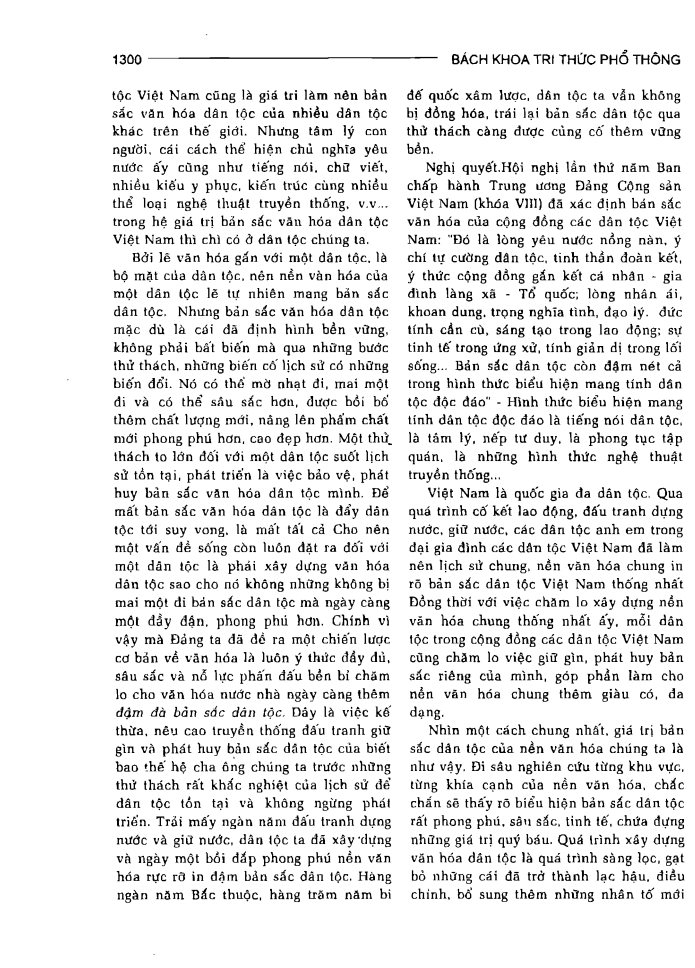 BÁCH KHOA TRI THỨC PHỔ THÔNG