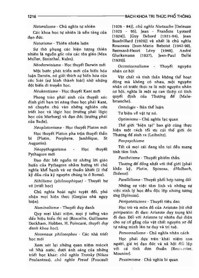 BÁCH KHOA TRI THỨC PHỔ THÔNG