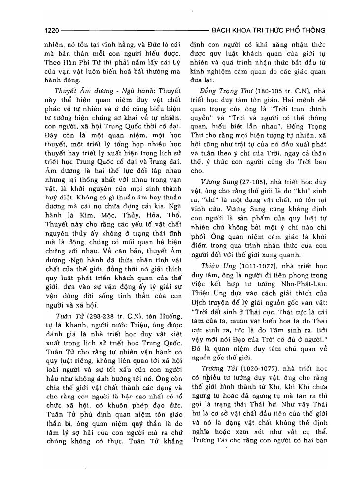 BÁCH KHOA TRI THỨC PHỔ THÔNG
