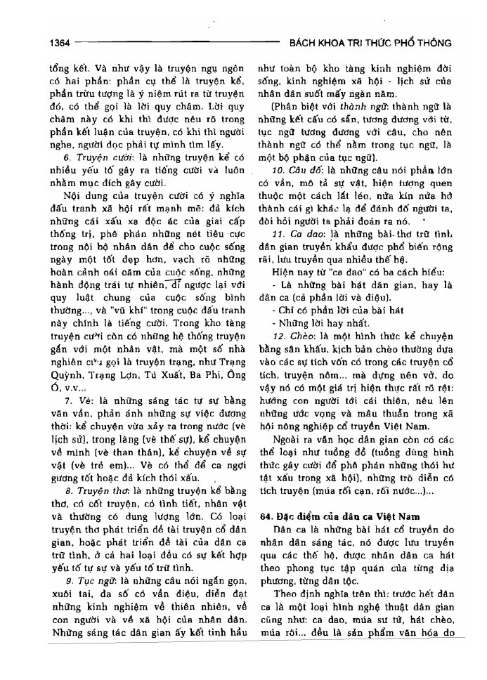 BÁCH KHOA TRI THỨC PHỔ THÔNG