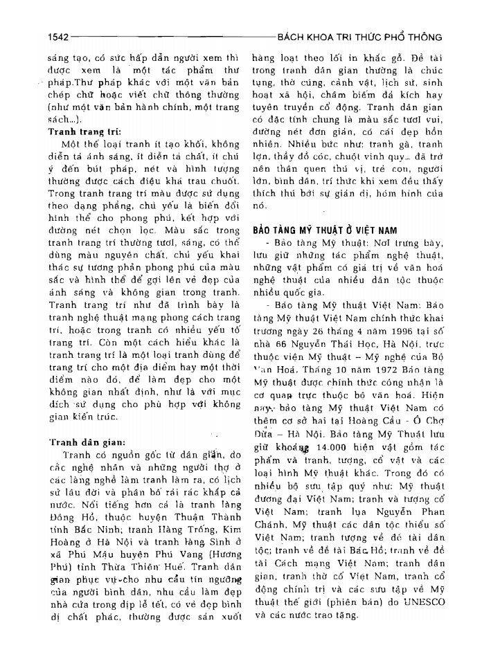 BÁCH KHOA TRI THỨC PHỔ THÔNG