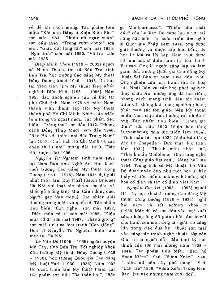 BÁCH KHOA TRI THỨC PHỔ THÔNG