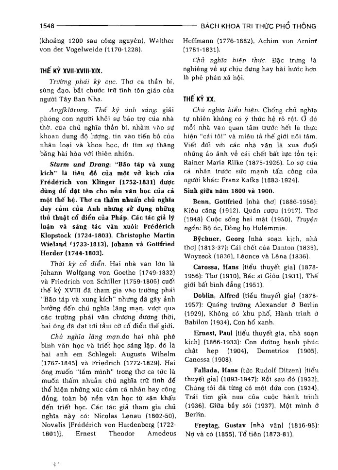 BÁCH KHOA TRI THỨC PHỔ THÔNG