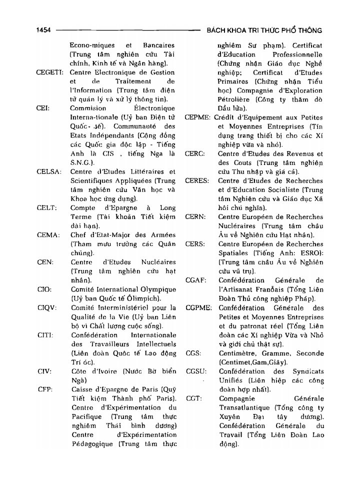 BÁCH KHOA TRI THỨC PHỔ THÔNG