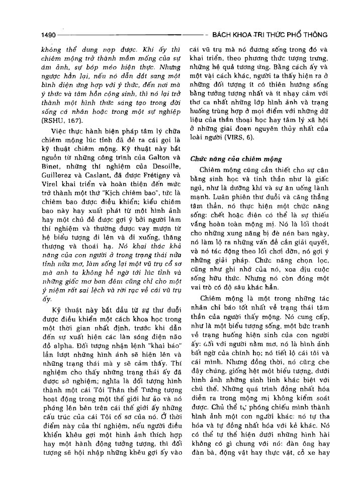 BÁCH KHOA TRI THỨC PHỔ THÔNG