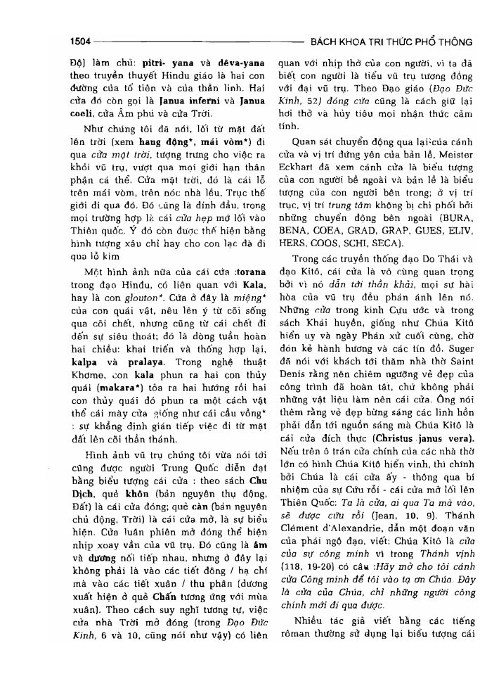 BÁCH KHOA TRI THỨC PHỔ THÔNG