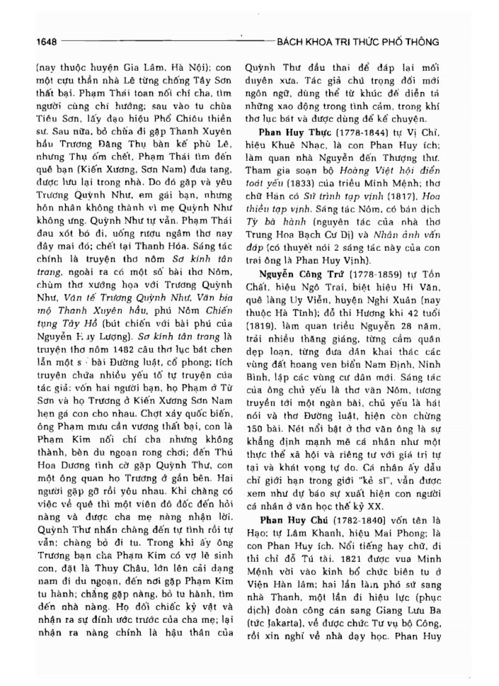 BÁCH KHOA TRI THỨC PHỔ THÔNG