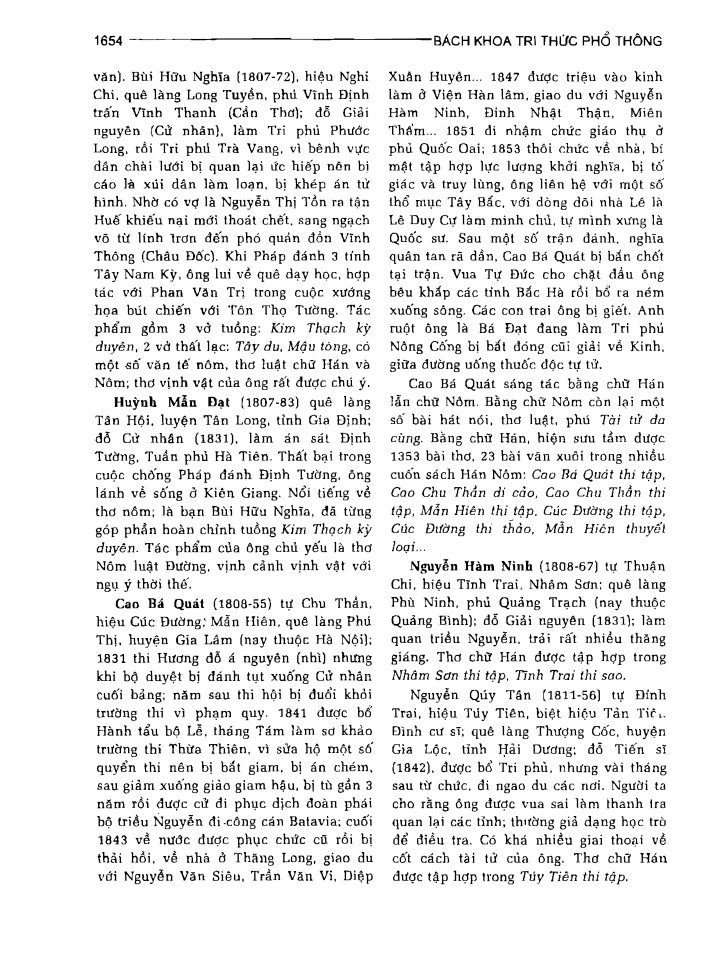 BÁCH KHOA TRI THỨC PHỔ THÔNG