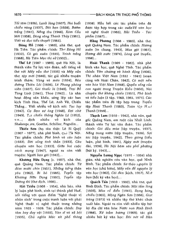 BÁCH KHOA TRI THỨC PHỔ THÔNG
