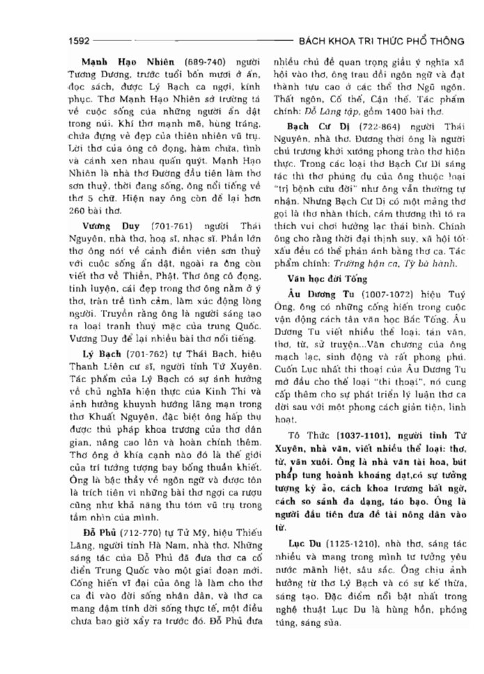 BÁCH KHOA TRI THỨC PHỔ THÔNG