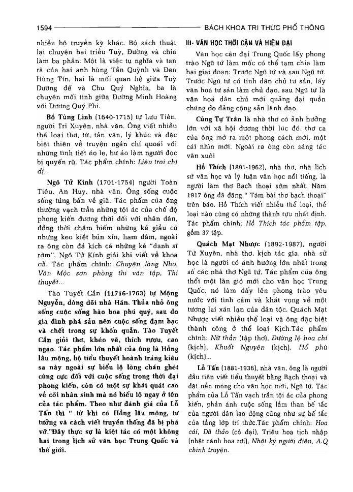 BÁCH KHOA TRI THỨC PHỔ THÔNG