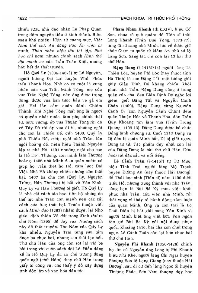 BÁCH KHOA TRI THỨC PHỔ THÔNG