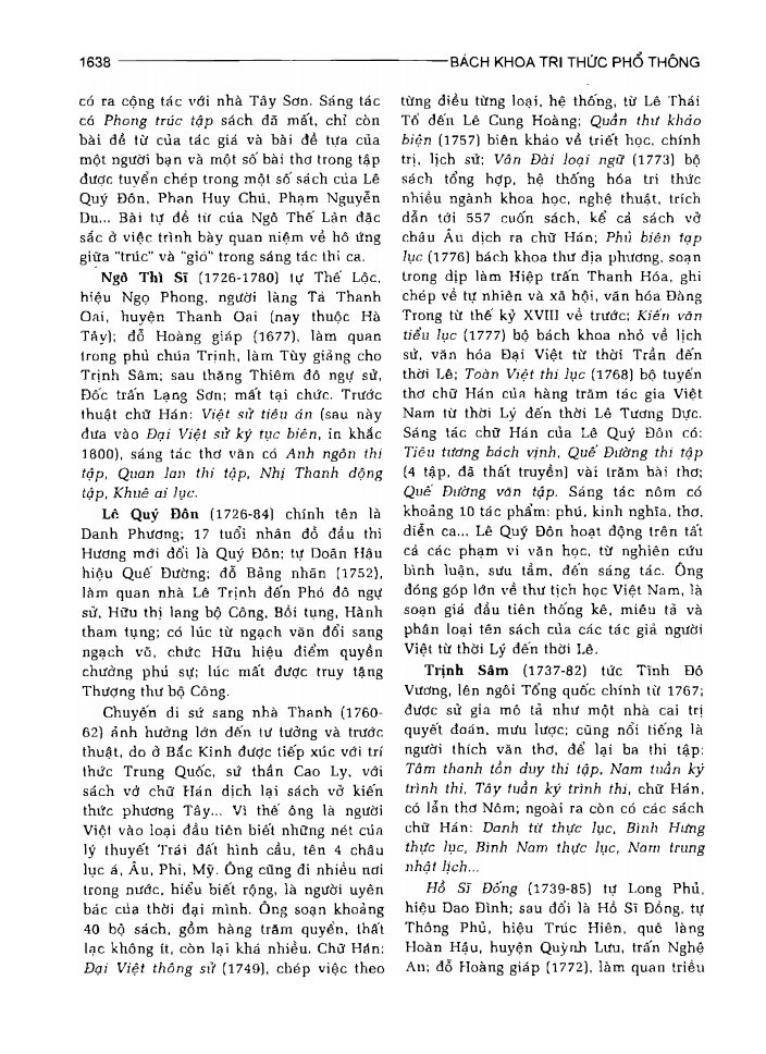 BÁCH KHOA TRI THỨC PHỔ THÔNG