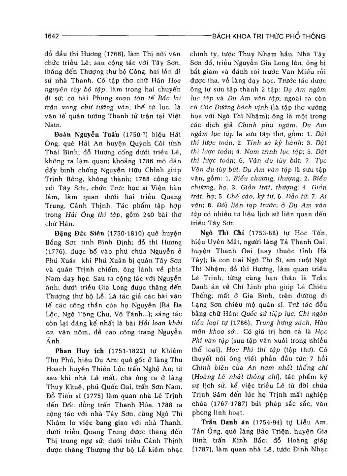 BÁCH KHOA TRI THỨC PHỔ THÔNG