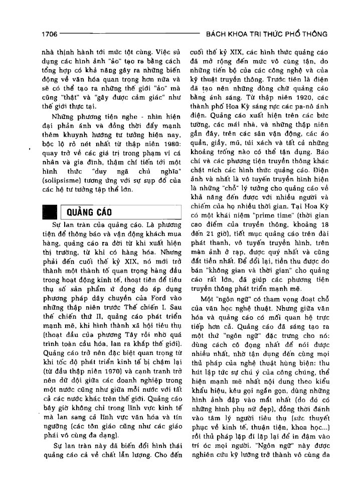 BÁCH KHOA TRI THỨC PHỔ THÔNG