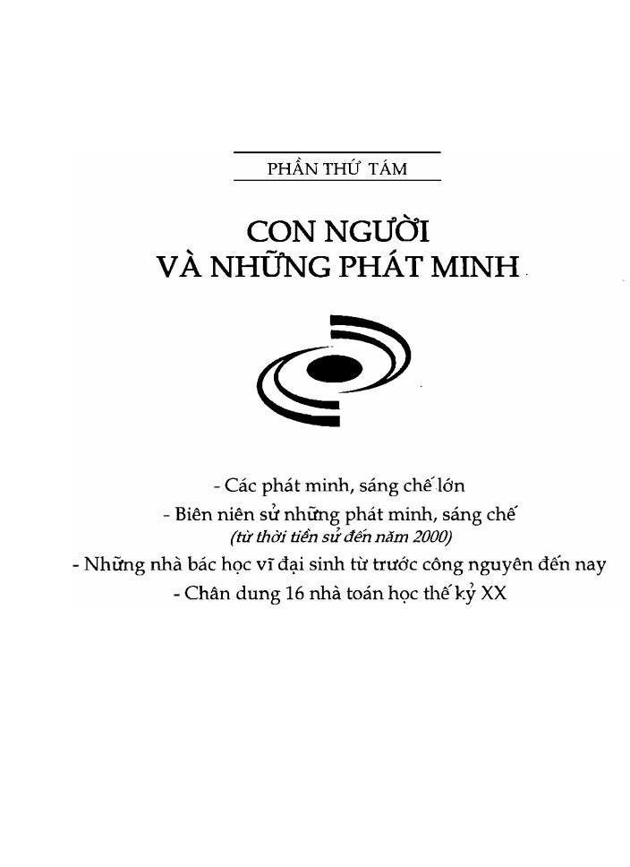 BÁCH KHOA TRI THỨC PHỔ THÔNG