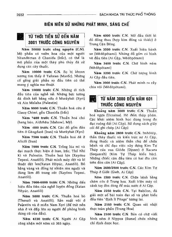 BÁCH KHOA TRI THỨC PHỔ THÔNG