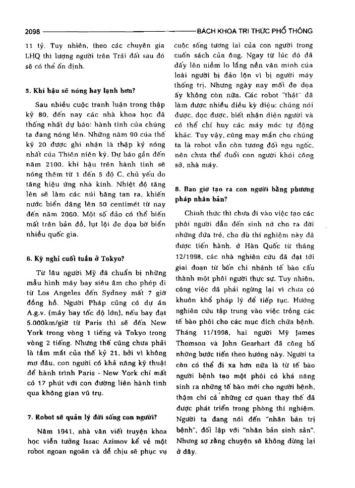 BÁCH KHOA TRI THỨC PHỔ THÔNG