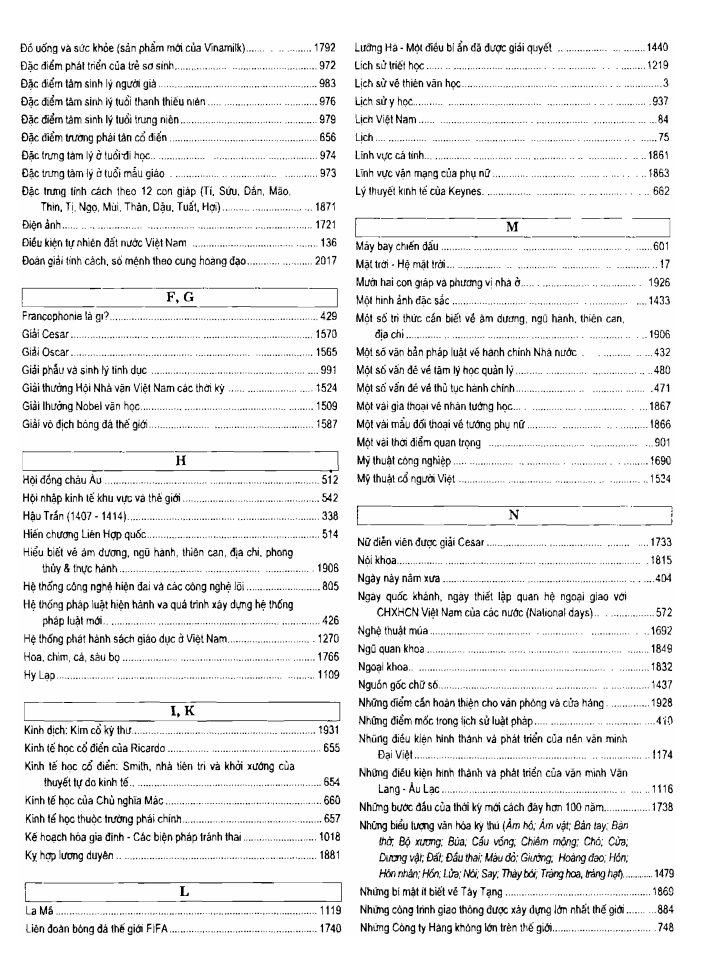BÁCH KHOA TRI THỨC PHỔ THÔNG